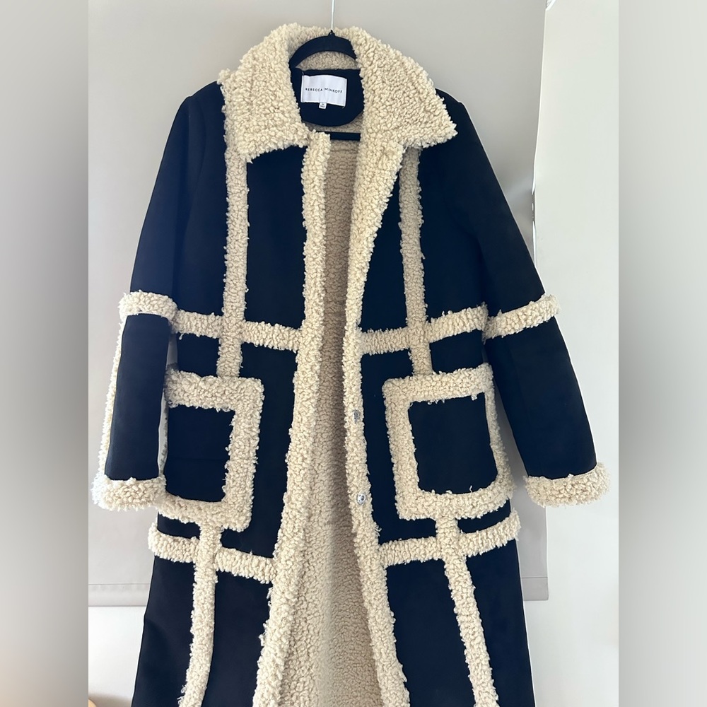 Rebecca Minkoff sherpa coat
